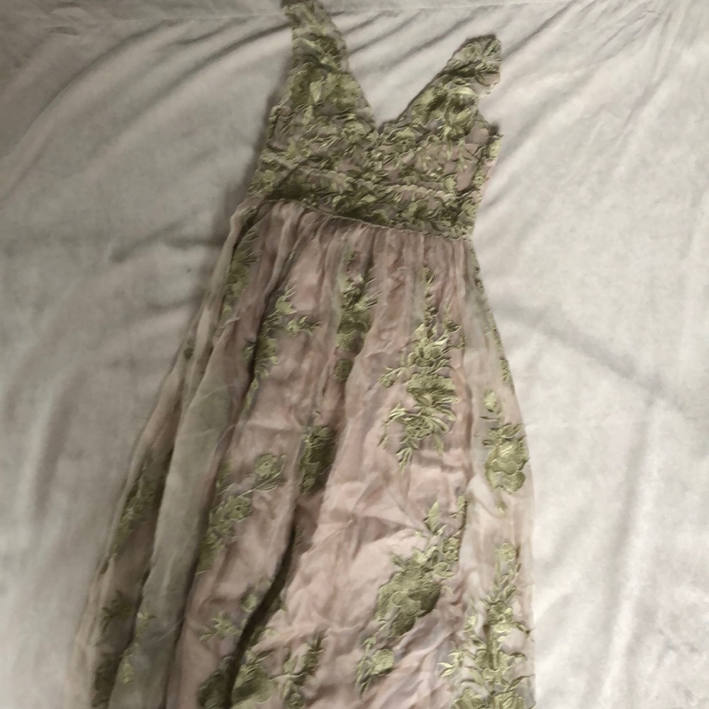 Gorgeous embroidered BHLDN dress